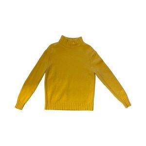 J. Crew Mustard Yellow Sweater Size Large L